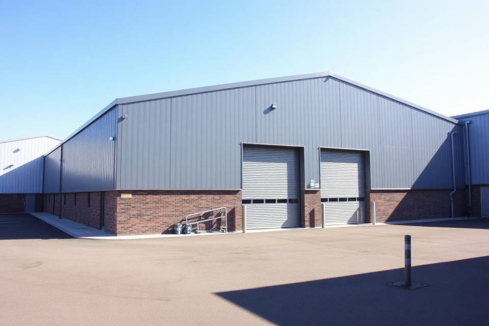 Industrial steel buildings & units