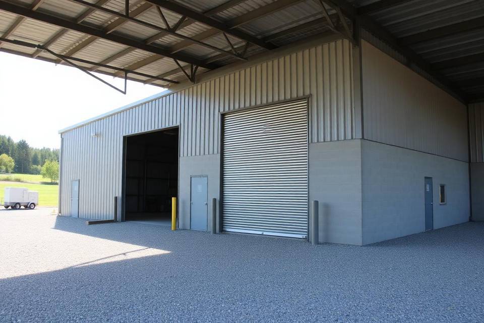 Steel storage buildings